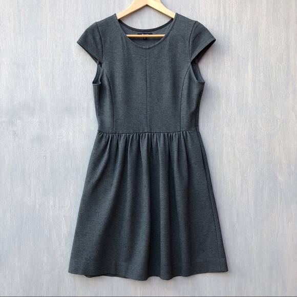 Madewell Dresses & Skirts - Madewell Ponte Screenplay dress charcoal S